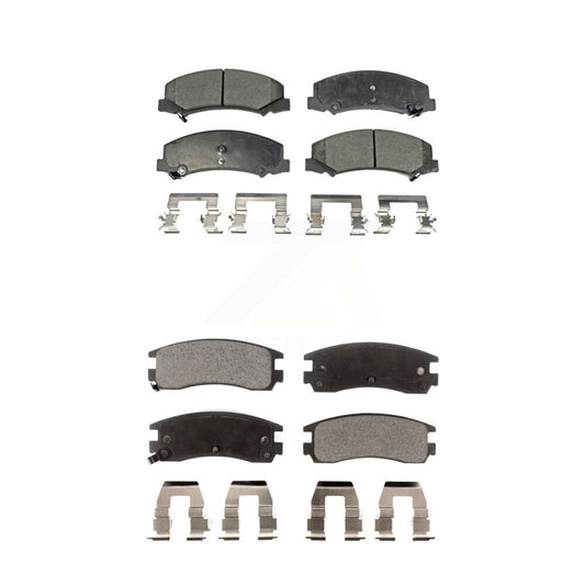 Ceramic Brake Pads Front Rear Kit For Chevrolet Impala Buick LaCrosse Allure