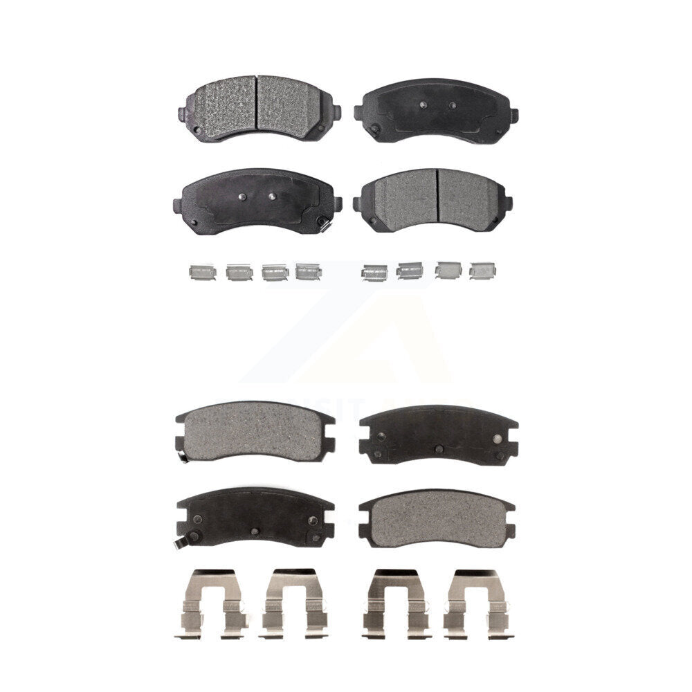 Ceramic Brake Pads Front Rear Kit For Buick Rendezvous Pontiac Montana Chevrolet