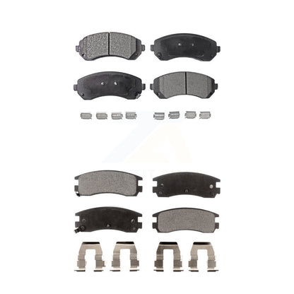 Ceramic Brake Pads Front Rear Kit For Buick Rendezvous Pontiac Montana Chevrolet
