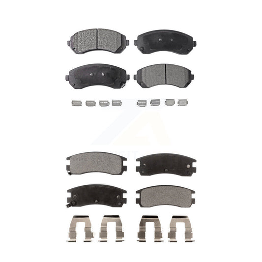 Ceramic Brake Pads Front Rear Kit For Buick Rendezvous Pontiac Montana Chevrolet