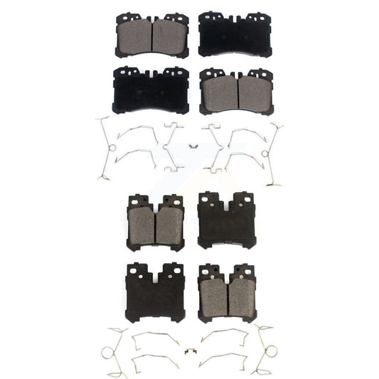 Ceramic Brake Pads Front Rear Kit For Lexus LS460 LS500 LS600h Toyota Mirai
