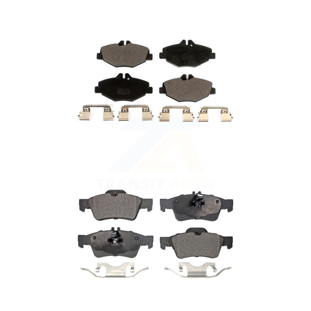 Ceramic Brake Pads Front Rear Kit For Mercedes-Benz E320 E350