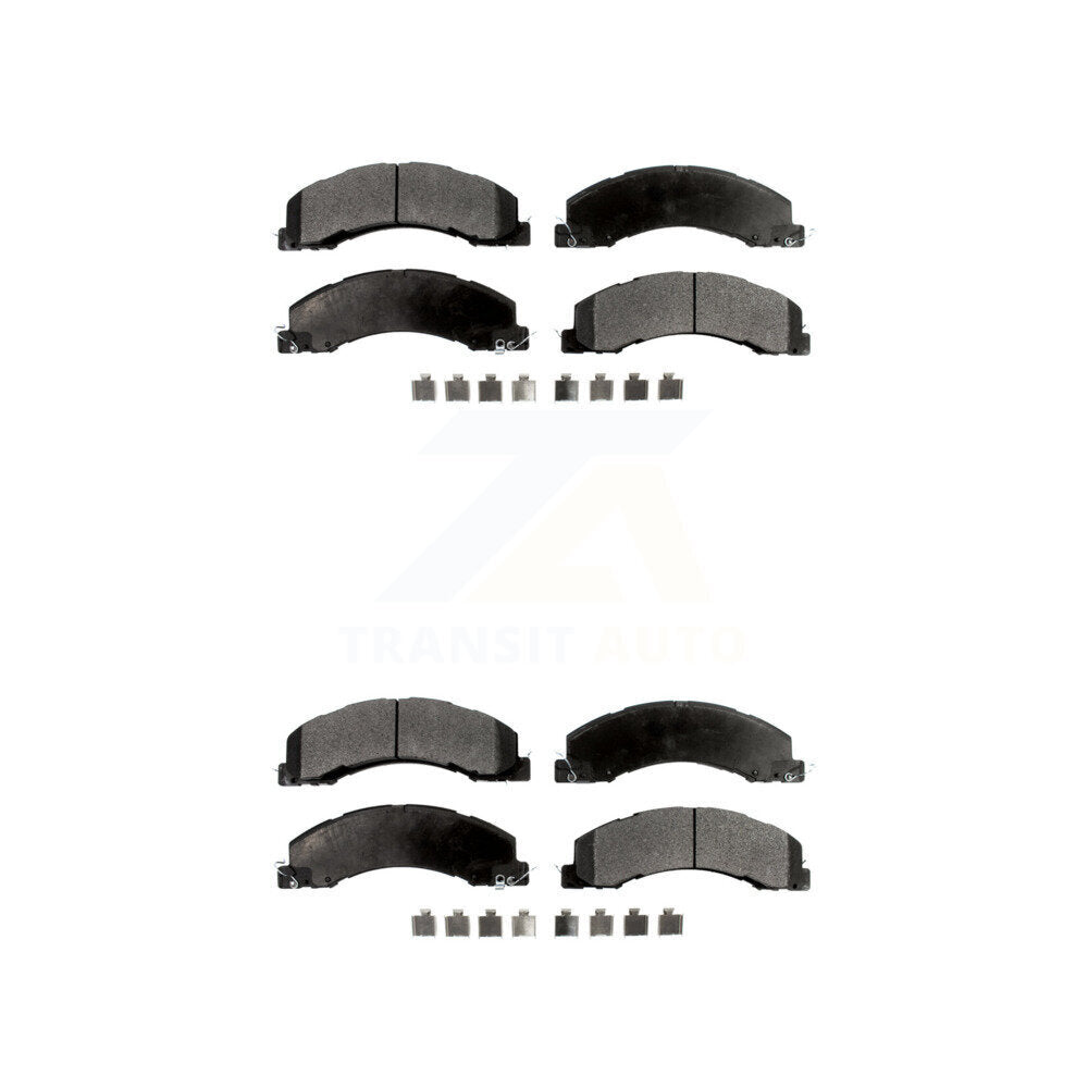 Ceramic Brake Pads Front Rear Kit For Ram Dodge Sterling Truck 4500 5500 Bullet