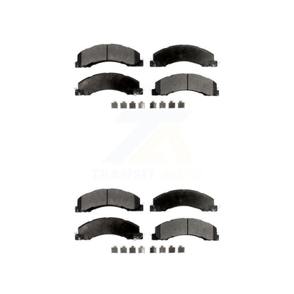Ceramic Brake Pads Front Rear Kit For Ram Dodge Sterling Truck 4500 5500 Bullet