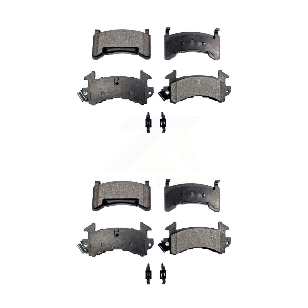 Ceramic Brake Pads Front Rear Kit For Chevrolet Camaro Pontiac Firebird Cadillac
