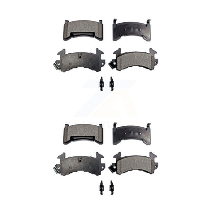 Ceramic Brake Pads Front Rear Kit For Chevrolet Camaro Pontiac Firebird Cadillac