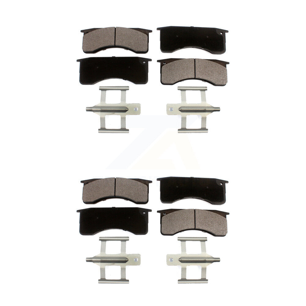 Ceramic Brake Pads Front Rear Kit For IC Corporation International CE School Bus
