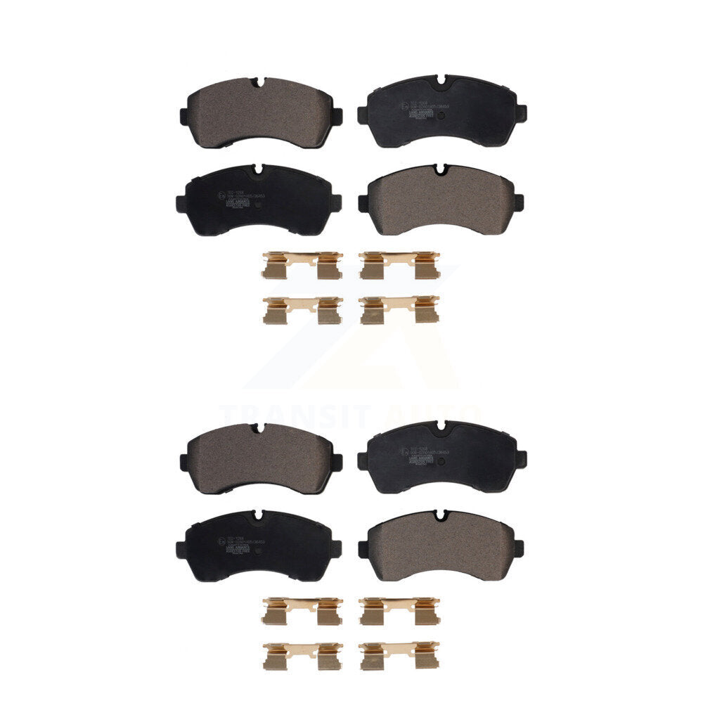 Ceramic Brake Pads Front Rear Kit For Workhorse Custom Chassis W42 P32