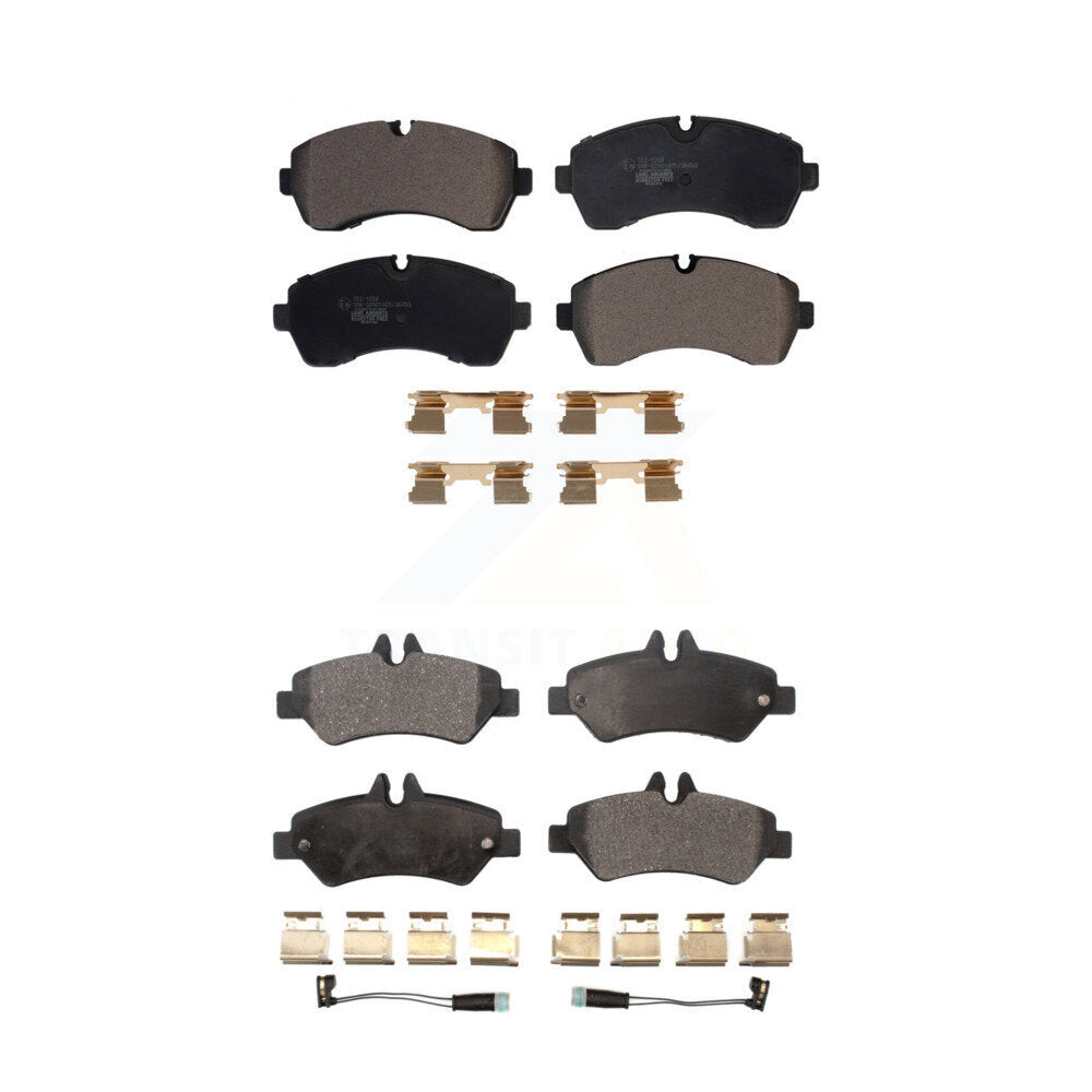 Ceramic Brake Pads Front Rear Kit For Sprinter 3500 Mercedes-Benz Dodge