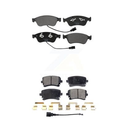 Ceramic Brake Pads Front Rear Kit For Audi A8 Quattro S6 S8 Volkswagen Phaeton