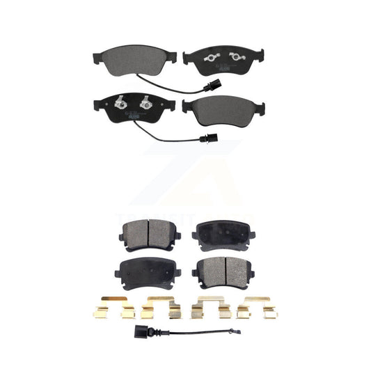 Ceramic Brake Pads Front Rear Kit For Audi A8 Quattro S6 S8 Volkswagen Phaeton