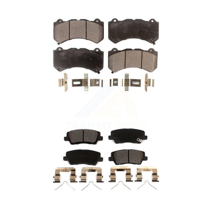 Ceramic Brake Pad Front Rear Kit For Cadillac CTS Vsport/Vsport Premium with RWD