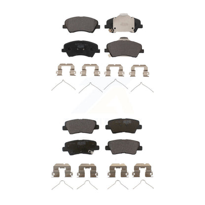 Ceramic Brake Pads Front Rear Kit For Kia Rio Hyundai Accent