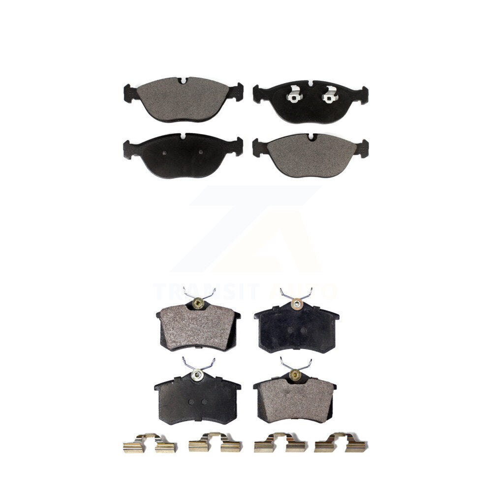 Ceramic Brake Pads Front Rear Kit For Audi TT Quattro Volkswagen R32