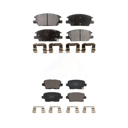 Ceramic Brake Pads Front Rear Kit For Buick Regal Sportback