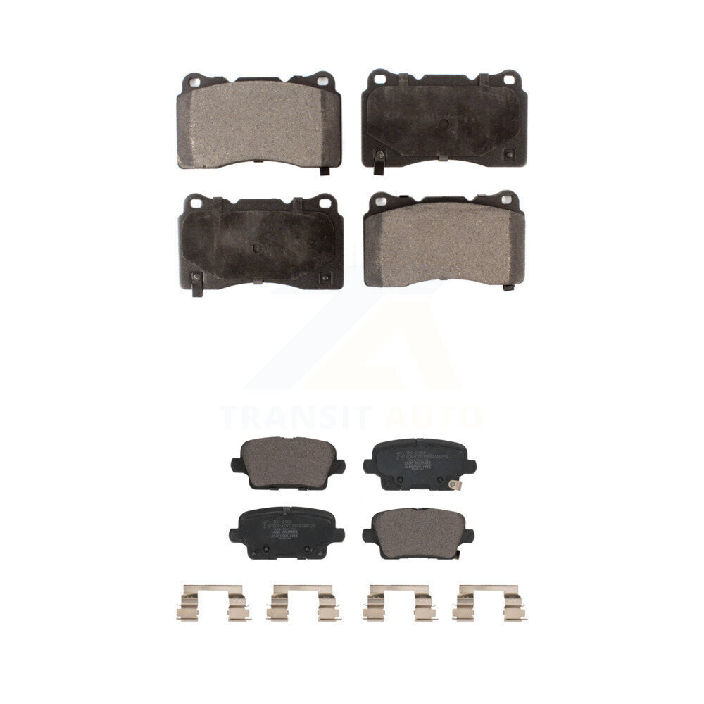 Ceramic Brake Pads Front Rear Kit For Buick Regal Sportback