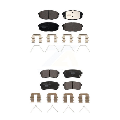 Ceramic Brake Pads Front Rear Kit For Hyundai Kona Kia Seltos