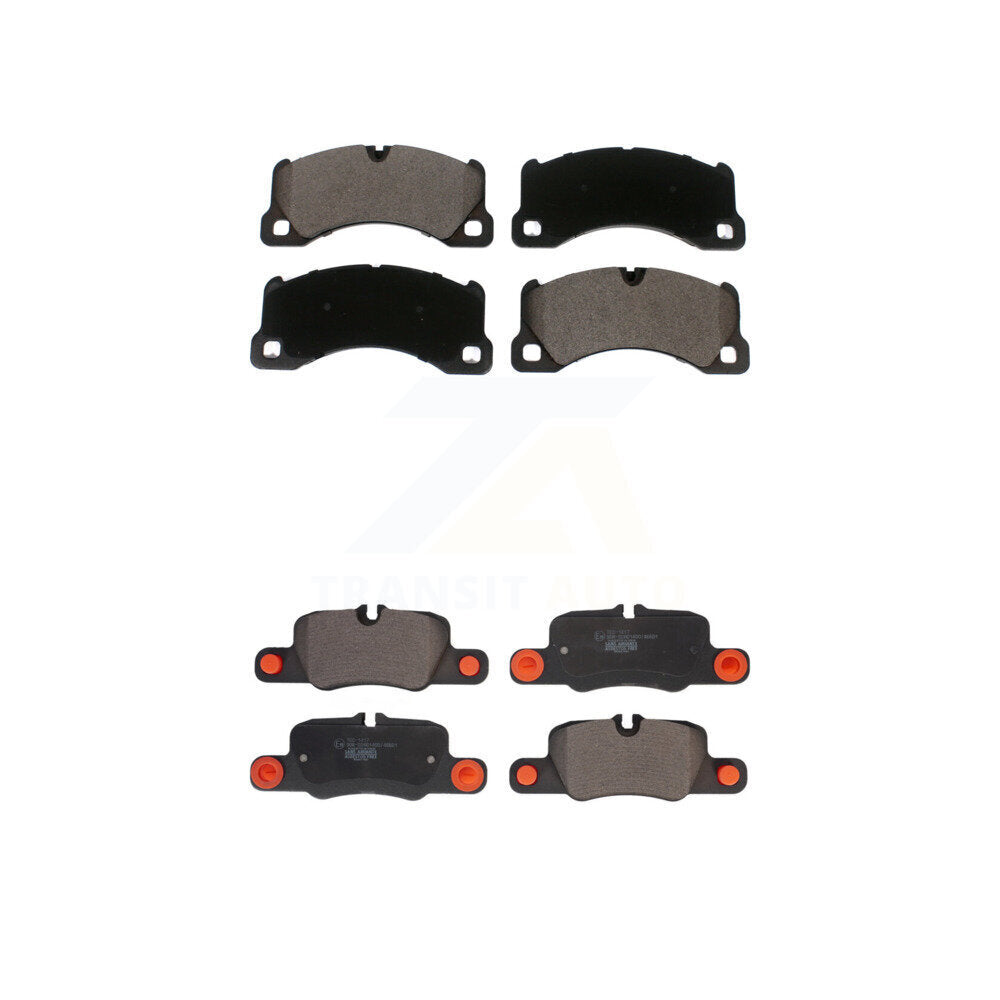 Ceramic Brake Pads Front Rear Kit For 2010-2016 Porsche Panamera