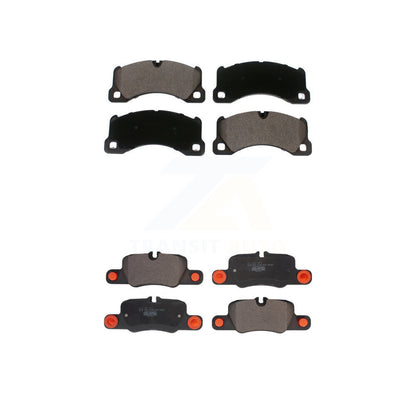 Ceramic Brake Pads Front Rear Kit For 2010-2016 Porsche Panamera