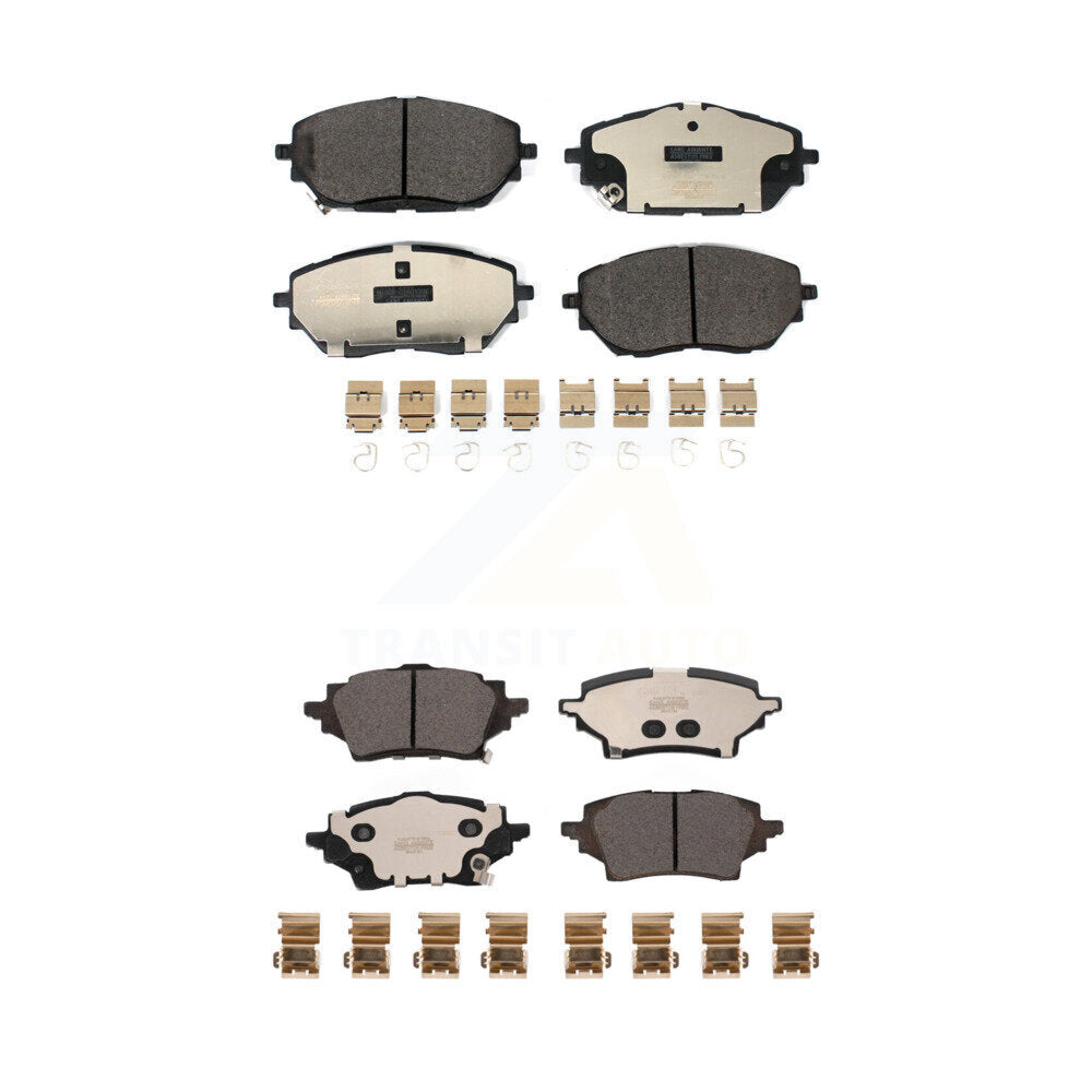 Ceramic Brake Pads Front Rear Kit For Toyota C-HR