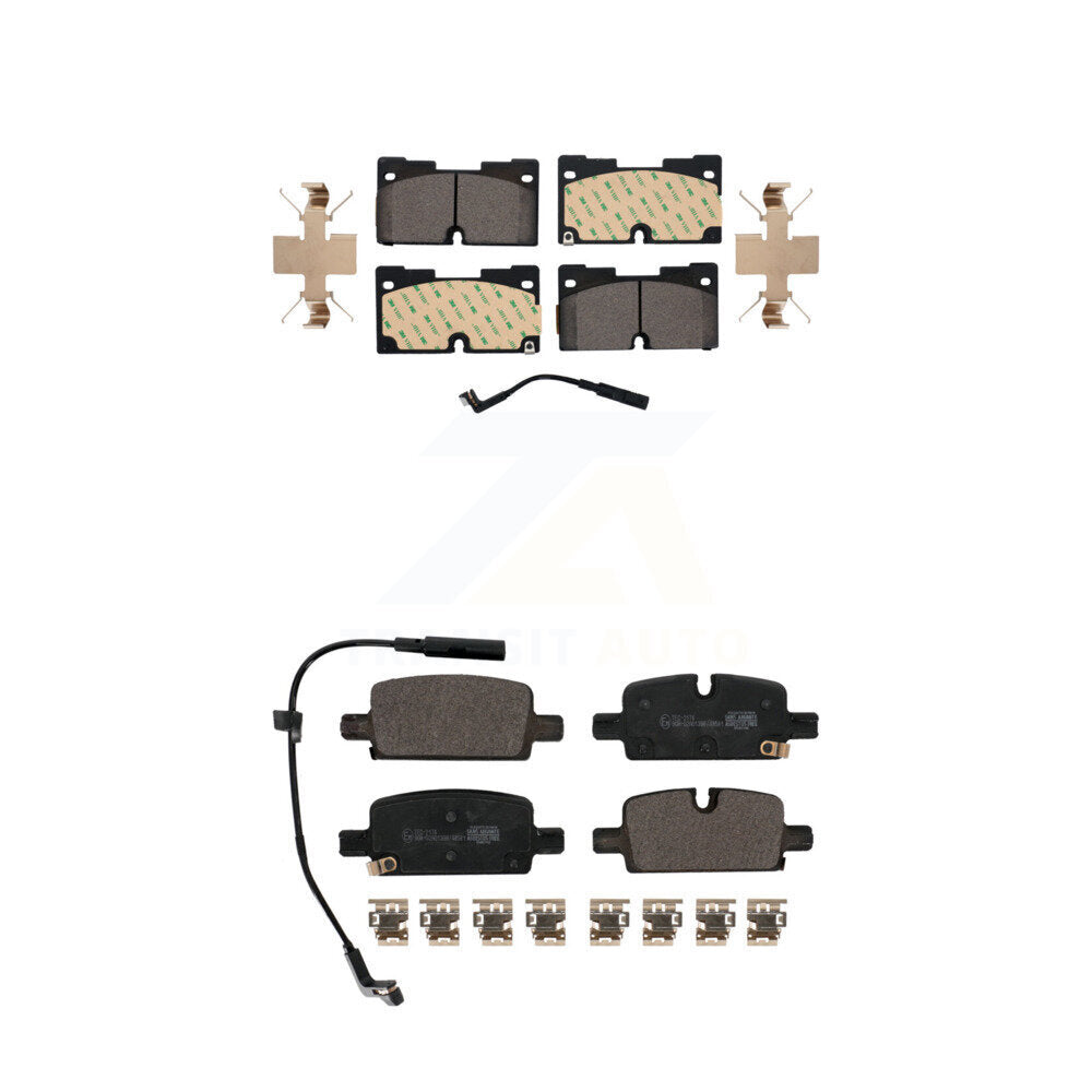Ceramic Brake Pads Front Rear Kit For GMC Chevrolet Silverado 1500 Sierra Yukon