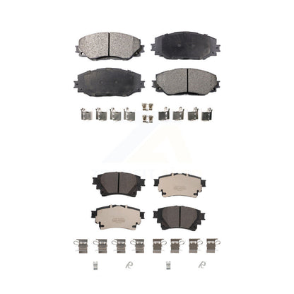 Ceramic Brake Pads Front Rear Kit For Toyota Corolla With Electric Parking