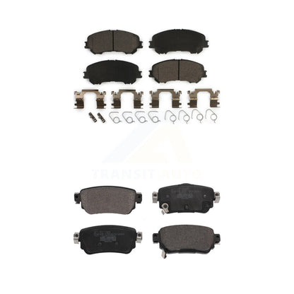 Ceramic Brake Pads Front Rear Kit For Nissan Rogue Sport Qashqai