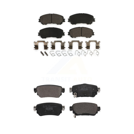 Ceramic Brake Pads Front Rear Kit For Nissan Rogue Sport Qashqai