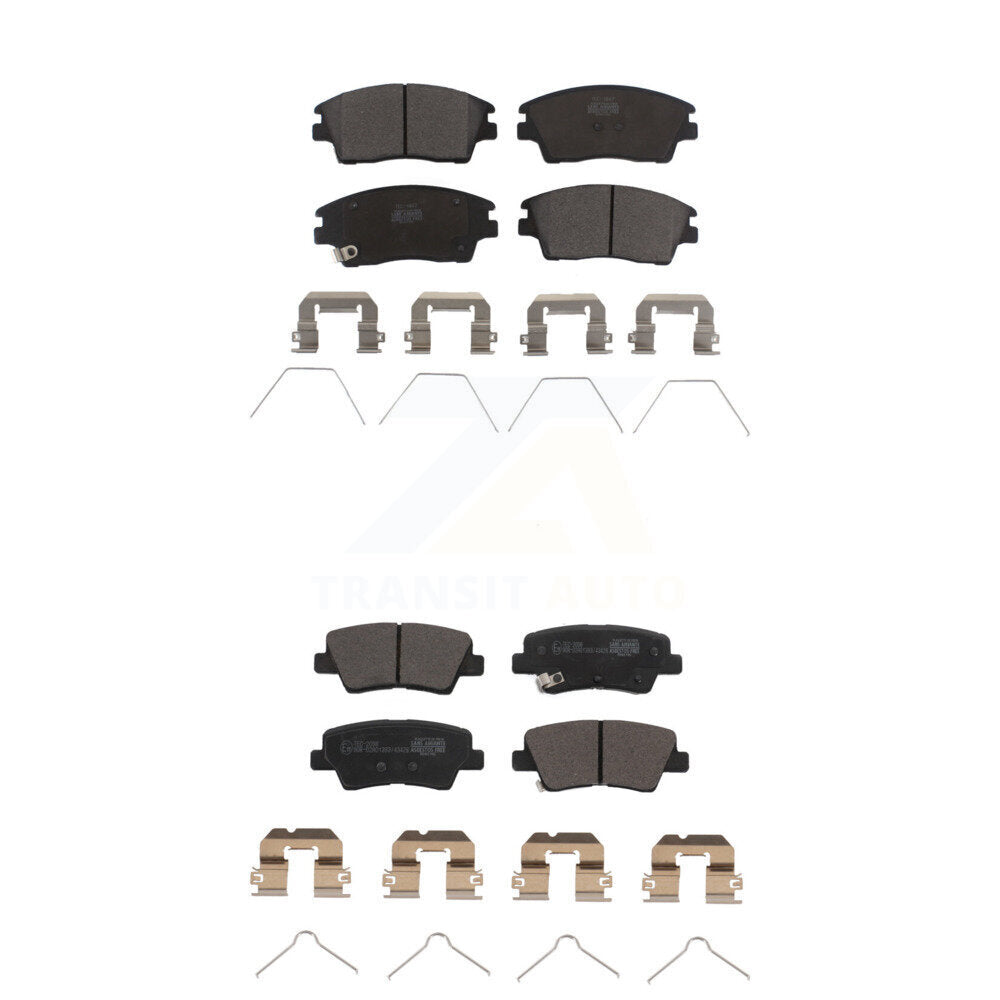 Ceramic Brake Pads Front Rear Kit For Kia Sportage Hyundai Tucson