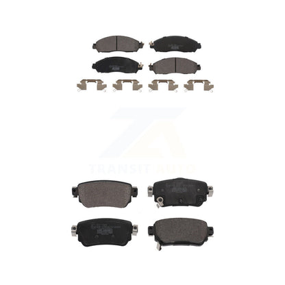 Ceramic Brake Pads Front Rear Kit For Nissan LEAF With Electric Parking