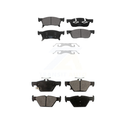Ceramic Brake Pads Front Rear Kit For 2019-2024 Subaru Ascent