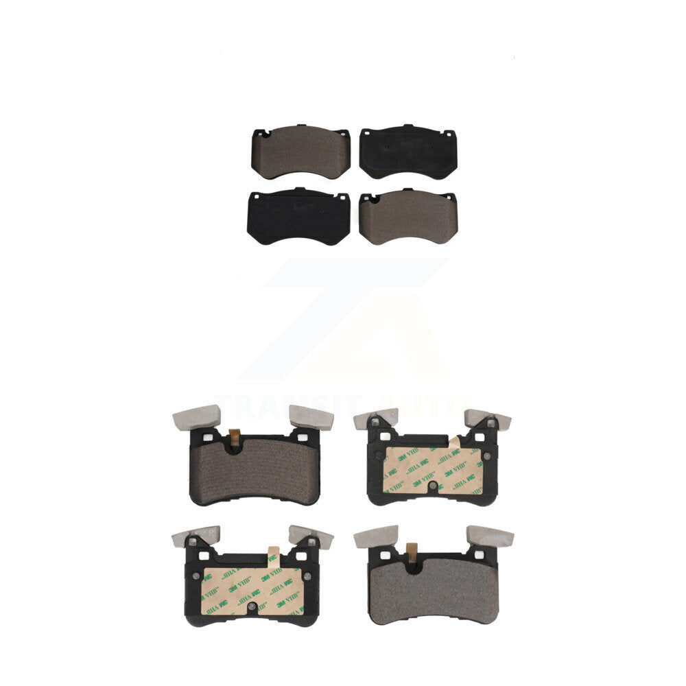 Ceramic Brake Pads Front Rear Kit For Mercedes-Benz C63 AMG S