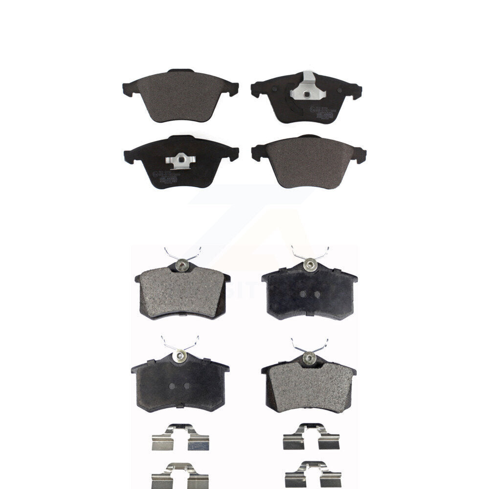 Ceramic Brake Pads Front Rear Kit For Audi A6 Quattro