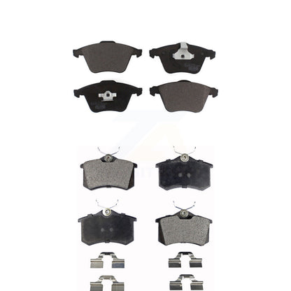 Ceramic Brake Pads Front Rear Kit For Audi A6 Quattro