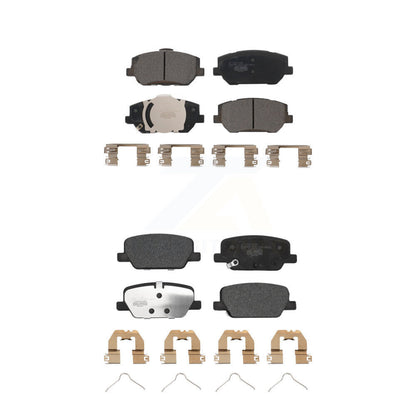 Ceramic Brake Pads Front Rear Kit For 2019-2020 Hyundai Santa Fe