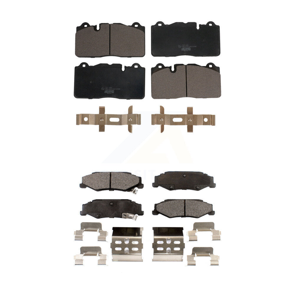 Ceramic Brake Pads Front Rear Kit For 2012 Chevrolet Corvette Base