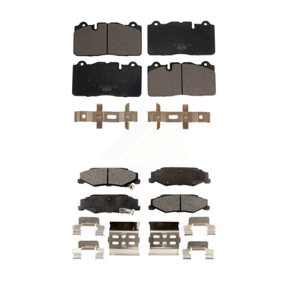 Ceramic Brake Pads Front Rear Kit For 2012 Chevrolet Corvette Base