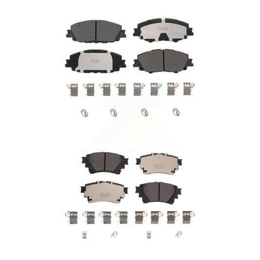 Ceramic Brake Pads Front Rear Kit For Toyota Corolla