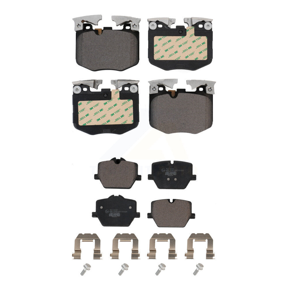 Ceramic Brake Pad Front Rear Kit For BMW 330i xDrive M340i i4 Toyota GR Supra Z4