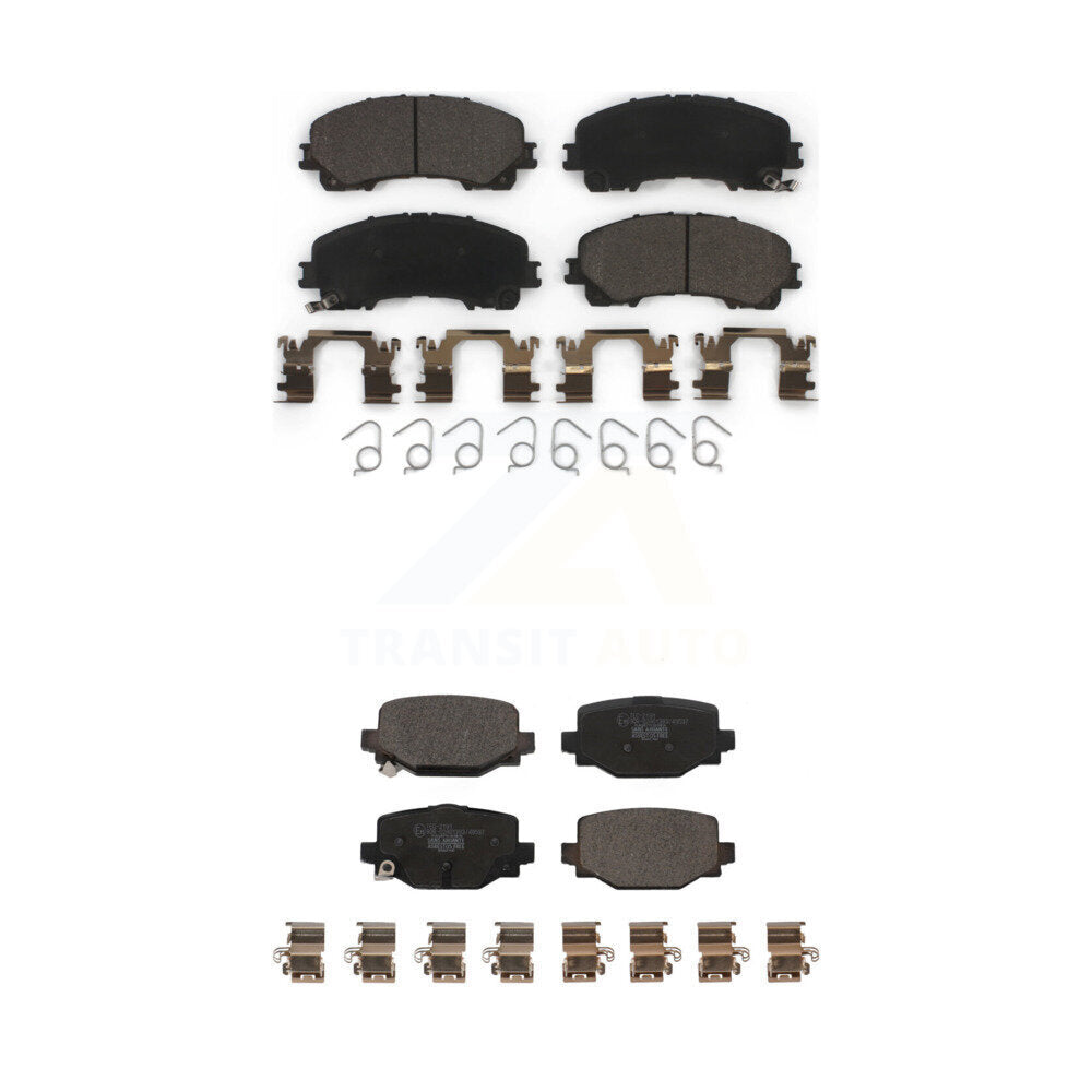 Ceramic Brake Pads Front Rear Kit For INFINITI QX50 QX55