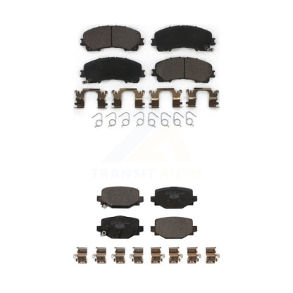 Ceramic Brake Pads Front Rear Kit For INFINITI QX50 QX55
