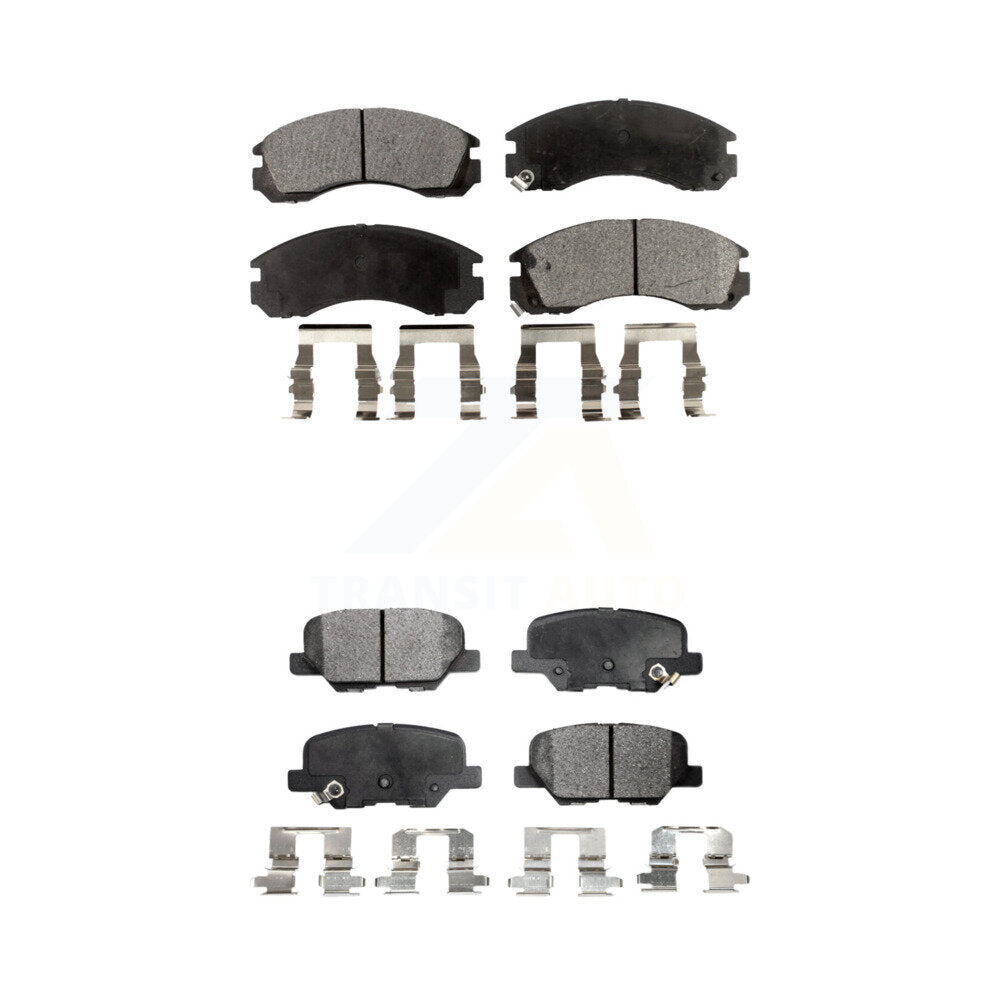 Ceramic Brake Pads Front Rear Kit For Mitsubishi Outlander PHEV