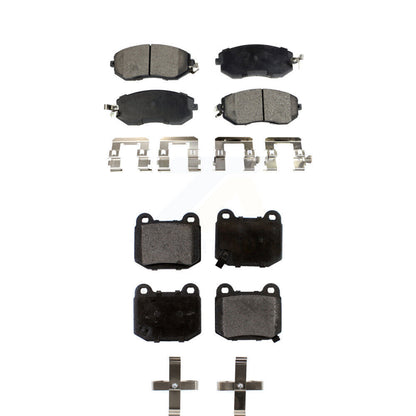 Ceramic Brake Pads Front Rear Kit For 2017 Subaru BRZ Without Brembo Brakes