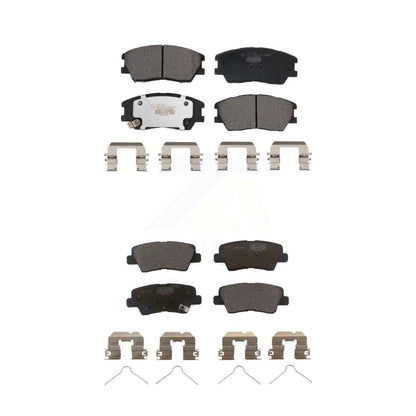 Ceramic Brake Pads Front Rear Kit For 2020-2022 Kia Soul Turbocharged