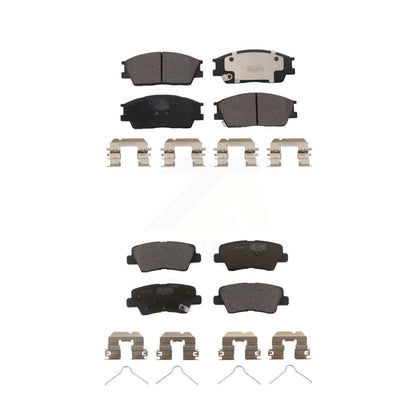 Ceramic Brake Pads Front Rear Kit For Hyundai Venue Kia Soul