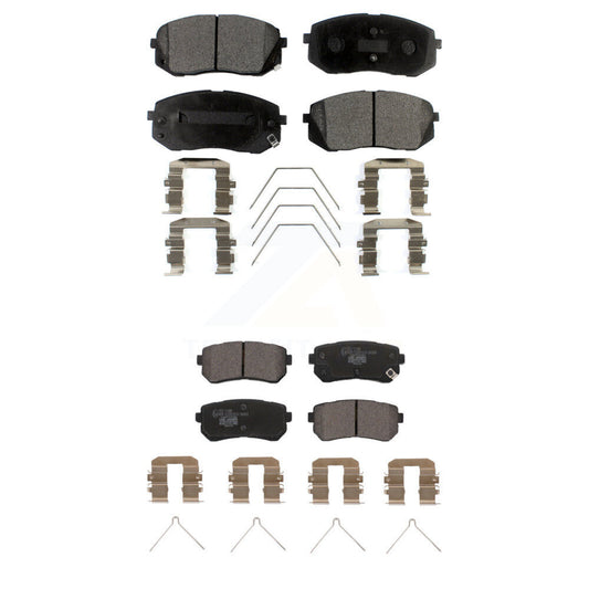 Ceramic Brake Pads Front Rear Kit For Hyundai Kona Kia Seltos