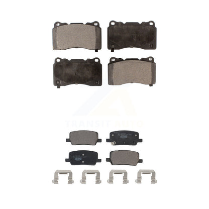 Ceramic Brake Pads Front Rear Kit For Tesla X S With Single Piston Caliper