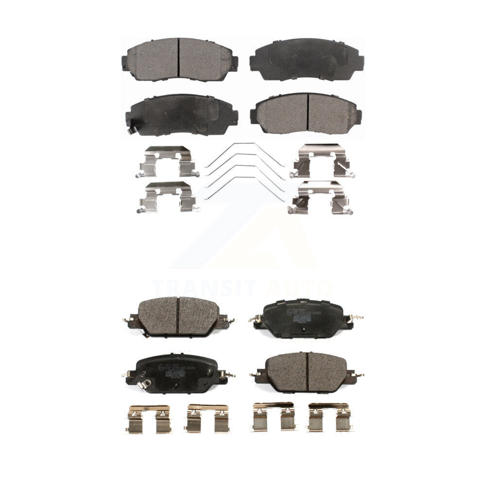 Ceramic Brake Pad Front Rear Kit For Honda CR-V FULL HYBRID EV-GAS (FHEV) engine