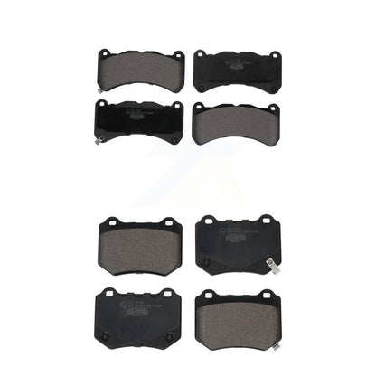 Ceramic Brake Pads Front Rear Kit For 2018-2021 Subaru WRX STI