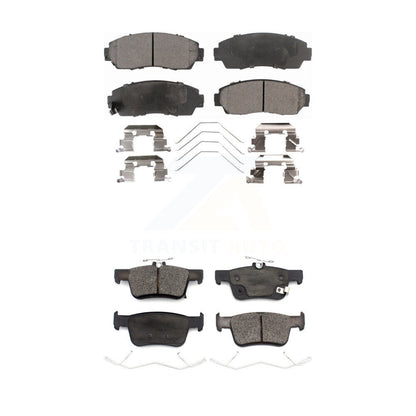 Ceramic Brake Pads Front Rear Kit For Acura RDX TLX